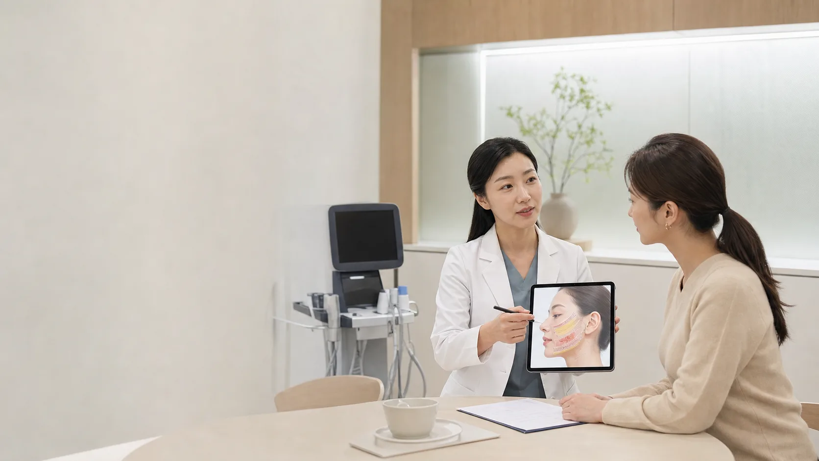진주리니어지 상담 전, 샷 수보다 먼저 볼 하이푸 리프팅 기준